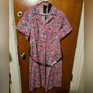 Torrid/ Disney Cheshire Cat dress